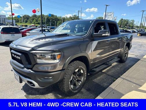 Granite Crystal Metallic Clearcoat 2020 RAM 1500 Rebel