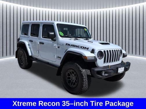 Bright White Clearcoat 2023 Jeep Wrangler Rubicon 392