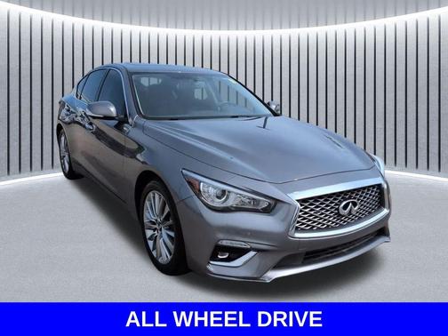 Graphite Shadow 2024 INFINITI Q50 3.0t LUXE