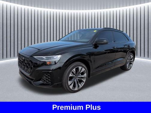 Mythos Black Metallic 2025 Audi Q8 55 Premium Plus