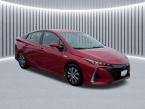 Supersonic Red 2020 Toyota Prius Prime LE