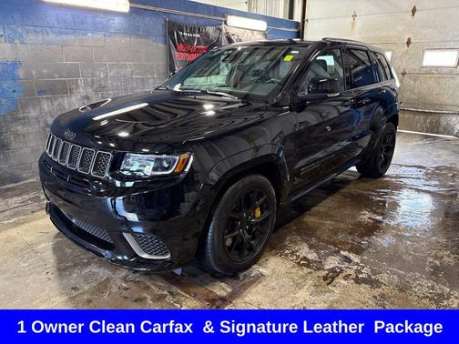 Diamond Black Crystal Pearlcoat 2021 Jeep Grand Cherokee Trackhawk