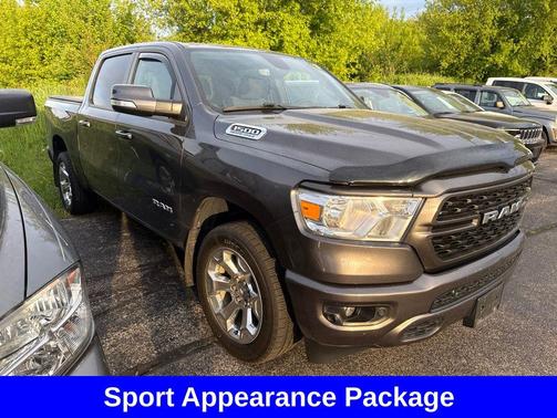 Granite Crystal Metallic Clearcoat 2022 RAM 1500 Big Horn/Lone Star