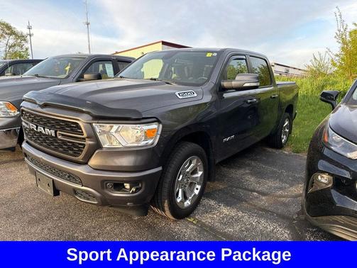 Granite Crystal Metallic Clearcoat 2022 RAM 1500 Big Horn/Lone Star