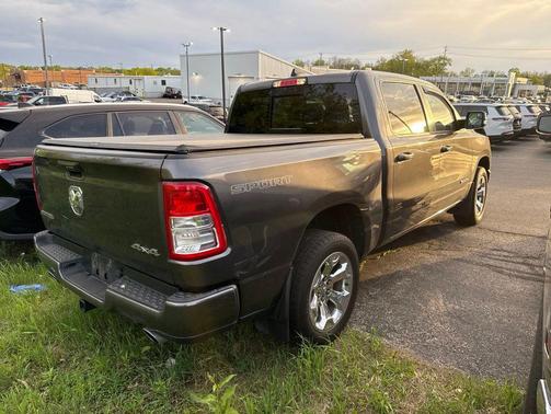 Granite Crystal Metallic Clearcoat 2022 RAM 1500 Big Horn/Lone Star