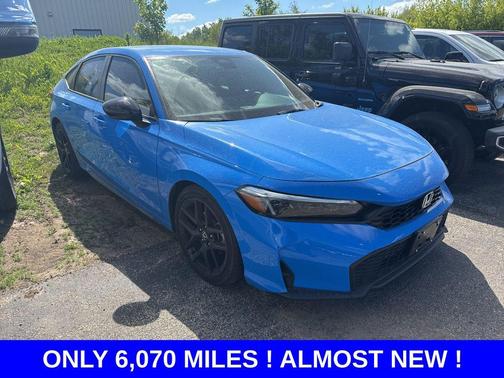 Boost Blue Pearl 2025 Honda Civic Sport