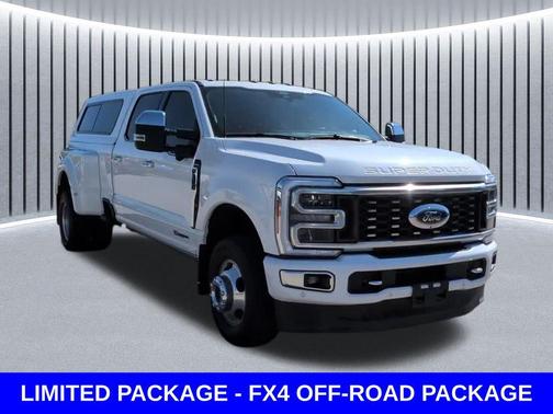 Star White Metallic Tri-Coat 2024 Ford F-350 Limited