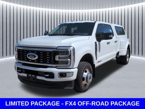 Star White Metallic Tri-Coat 2024 Ford F-350 Limited
