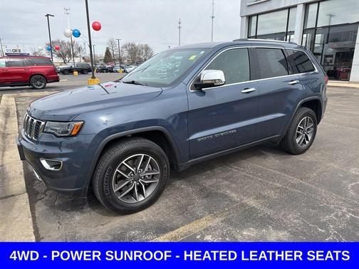 Slate Blue Pearlcoat 2021 Jeep Grand Cherokee Limited