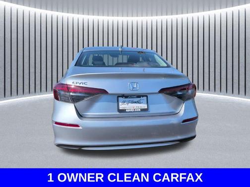Solar Silver Metallic 2025 Honda Civic LX