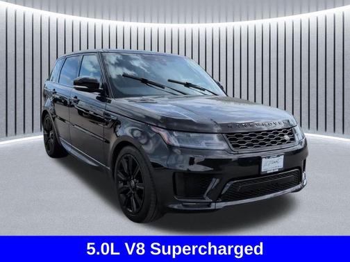 Black 2019 Land Rover Range Rover Sport Supercharged Dynamic