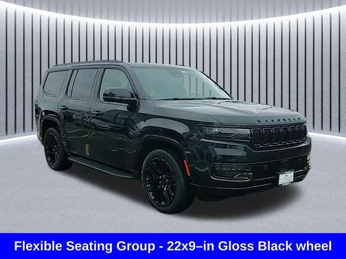 Diamond Black Crystal Pearlcoat 2024 Jeep Wagoneer Series II Carbide