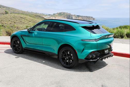 Green 2026 Aston Martin DBX 707