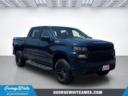 Northsky Blue Metallic 2019 Chevrolet Silverado 1500 Custom Trail Boss
