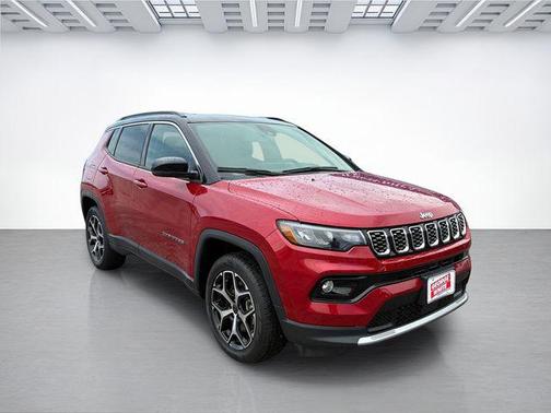 Red Hot Pearlcoat 2025 Jeep Compass Limited