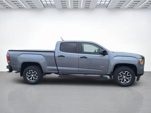 Satin Steel Metallic 2021 GMC Canyon AT4