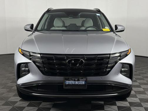 Shimmering Silver 2022 Hyundai TUCSON Limited
