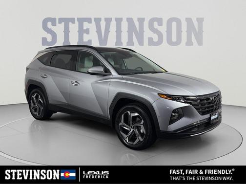 Shimmering Silver 2022 Hyundai TUCSON Limited