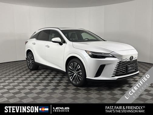 White Pearl 2025 Lexus RX 350h Premium Plus