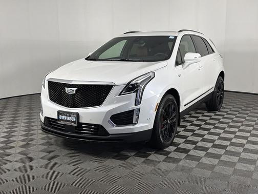 Crystal White Tricoat 2026 Cadillac XT5 Sport