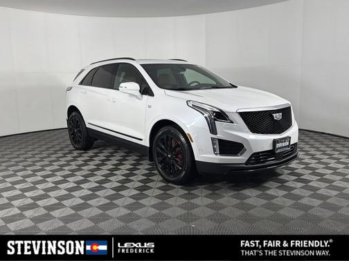 Crystal White Tricoat 2026 Cadillac XT5 Sport