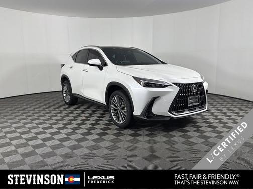 White Pearl 2023 Lexus NX 350 Luxury