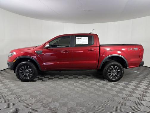 Rapid Red Metallic Tinted Clearcoat 2020 Ford Ranger LARIAT