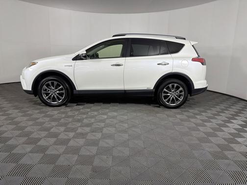Blizzard Pearl 2018 Toyota RAV4 Hybrid Limited