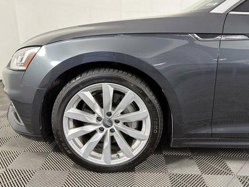 Manhattan Gray Metallic/Black Roof 2018 Audi A5 2.0T Premium Plus