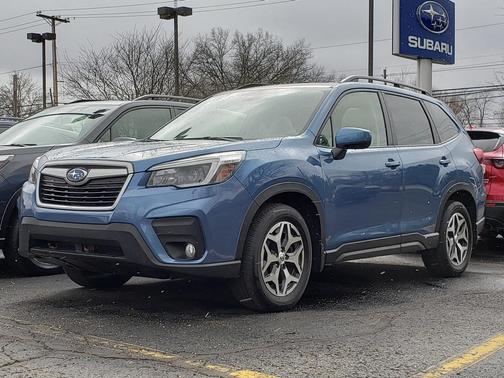 Horizon Blue Pearl 2021 Subaru Forester Premium