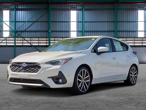 Crystal White Pearl 2025 Subaru Impreza Sport