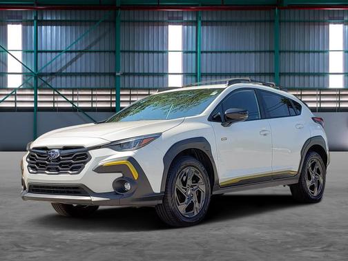 Crystal White Pearl 2024 Subaru Crosstrek Sport
