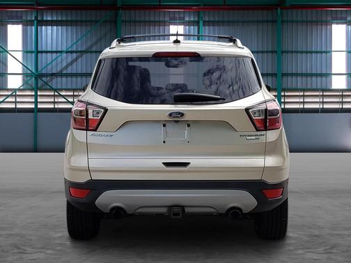 White Gold Metallic 2017 Ford Escape Titanium