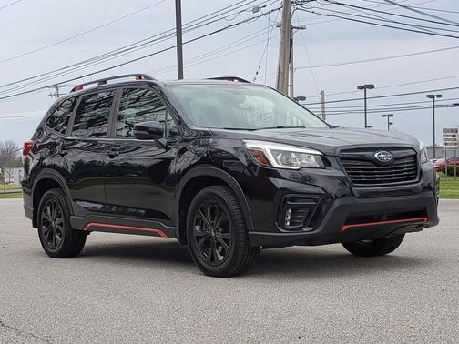 Crystal Black Silica 2019 Subaru Forester Sport