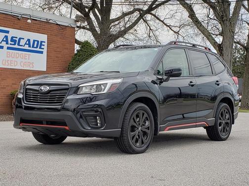 Crystal Black Silica 2019 Subaru Forester Sport