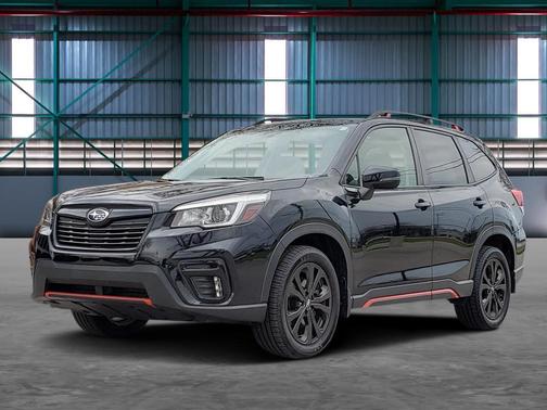 Crystal Black Silica 2019 Subaru Forester Sport