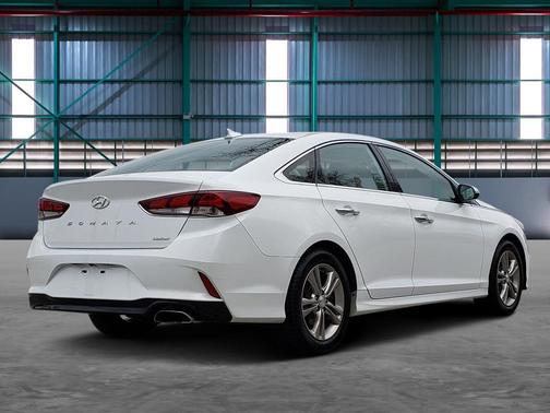 Quartz White Pearl 2018 Hyundai SONATA Limited