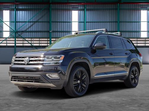 Deep Black Pearl 2019 Volkswagen Atlas 3.6L SEL Premium