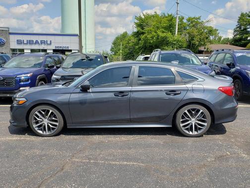 Meteorite Gray Metallic 2022 Honda Civic Touring