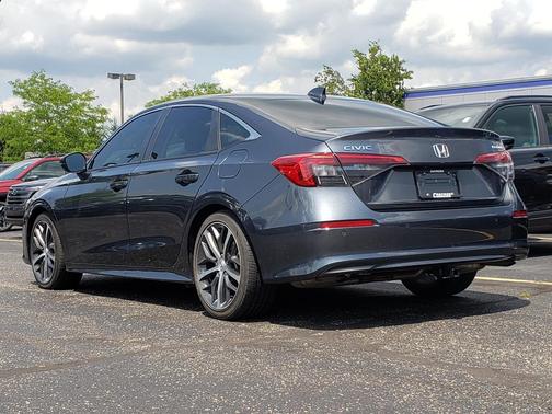 Meteorite Gray Metallic 2022 Honda Civic Touring