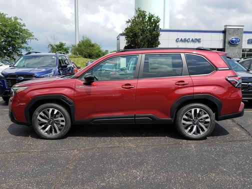 Crimson Red Pearl 2026 Subaru Forester Hybrid Touring