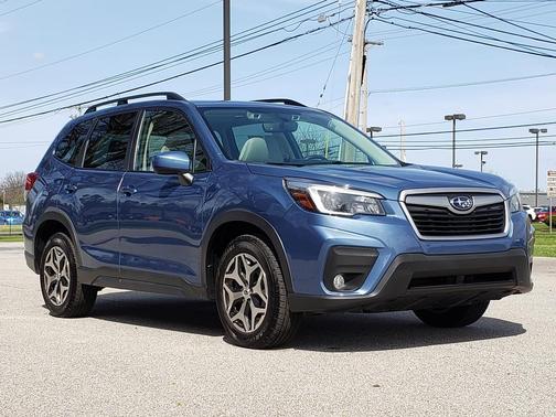 Horizon Blue Pearl 2021 Subaru Forester Premium
