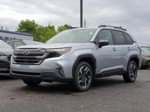 Ice Silver Metallic 2026 Subaru Forester Hybrid Premium SUV