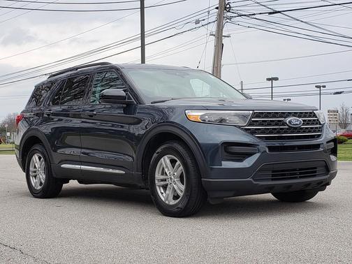 Stone Blue Metallic 2022 Ford Explorer XLT