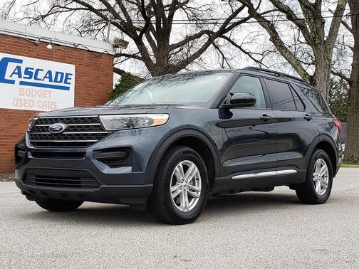 Stone Blue Metallic 2022 Ford Explorer XLT