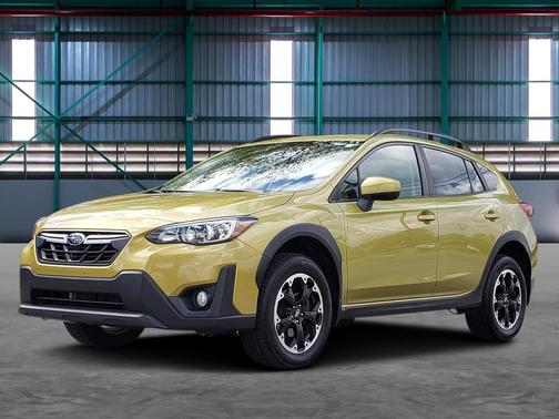 Plasma Yellow Pearl 2023 Subaru Crosstrek Premium