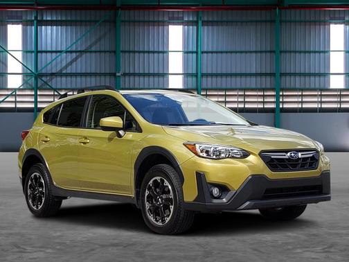Plasma Yellow Pearl 2023 Subaru Crosstrek Premium