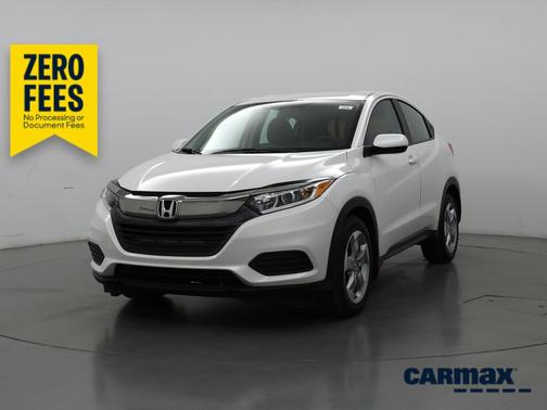 White 2022 Honda HR-V LX