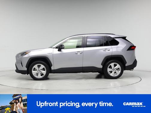 Silver 2021 Toyota RAV4 Hybrid XLE Premium