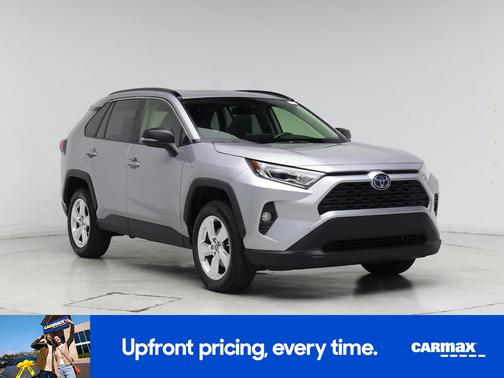Silver 2021 Toyota RAV4 Hybrid XLE Premium